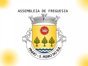 Read more about the article 4º sessão – Assembleia de Freguesia